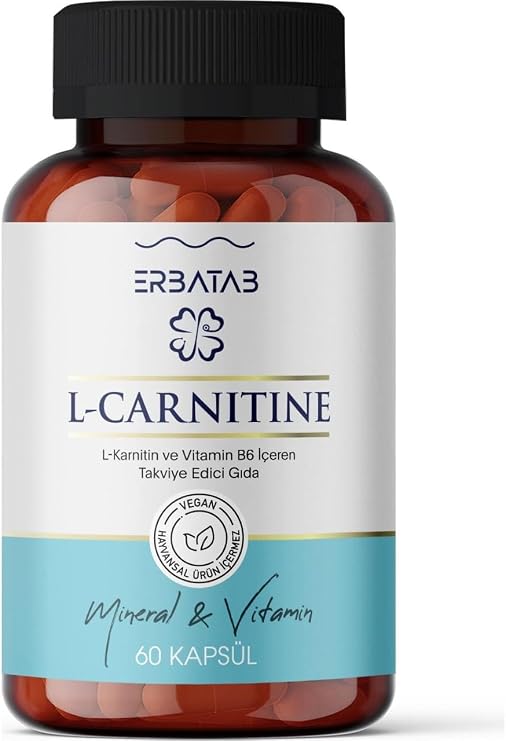 Erbatab L-Carnitine 60 Capsules