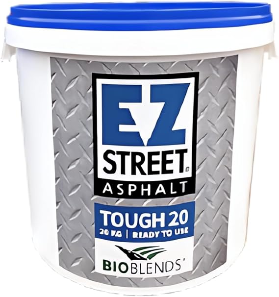 EZ Street Asphalt | Permanent Pothole Repair | 20kg Bucket | Ready to Use