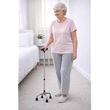 MedPride Tripod - Quatripot 4 Ayaklı Denge Bastonu - Alüminyum
