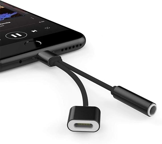 Microcase iPhone Lightning Splitter Şarj ve Kulaklık Çevirici Model IKD103
