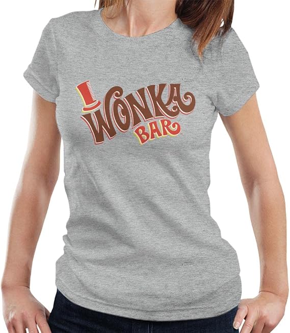 All+Every Willy Wonka and The Chocolate Factory Wonka Bar Women's T-Shirt