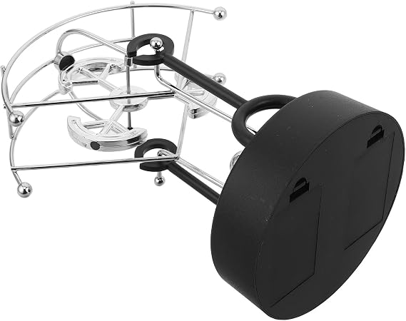 Perpetual Motion Desktop with Three Umbrellas, Physics Executive Ornament for Office and Home, Creative Perpetual Motion Display Science Gadget for Desk Decor