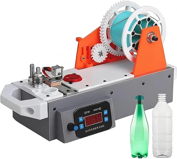 3D Printer Filament Maker Machine, Plastic Bottle Shredder & Extruder, Recycled Filament Pultruder, Home Plastic Recycling Station