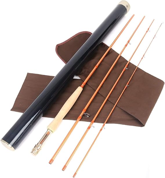 Maxcatch Sky High Gold Series Fly Rod Best Trout Fly Fishing Rods 9ft 4sec (Size:5/6/8wt)