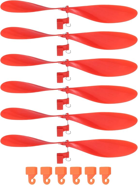 sourcing map Plastic Propeller Propeller Props Blade Helicopter Kit
