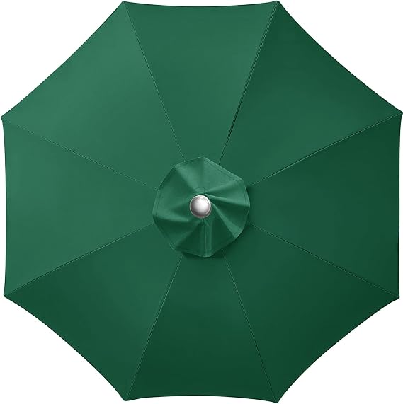 Replacement Parasol Canopy for 2.7m 8 Ribs Diameter Patio Umbrella