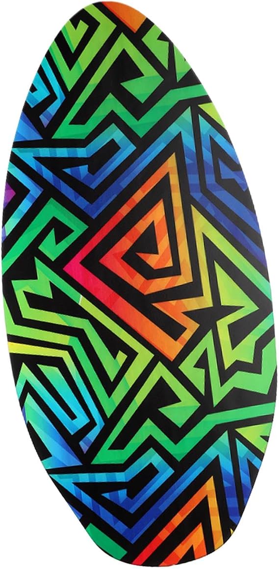 41 Inch Skimboard for Water Sports, Stand for Beginners And Adults