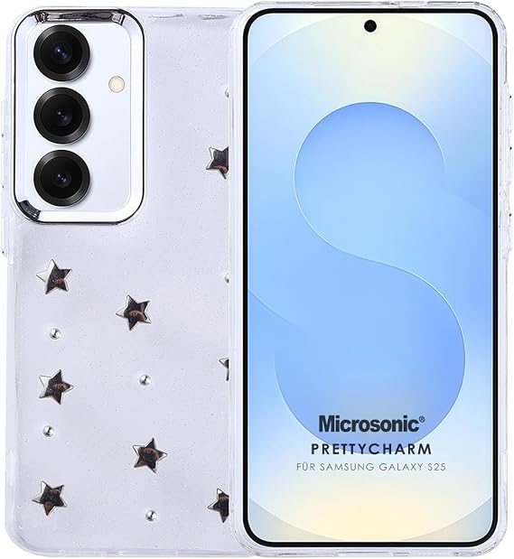 Microsonic Samsung Galaxy S25 Plus Kılıf PrettyCharm Cherry [Galaxy S25 Plus ile Uyumlu Kılıf - Kırmızı]