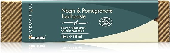 Himalaya Neem and Pomegranate Organic Toothpaste - 150 g
