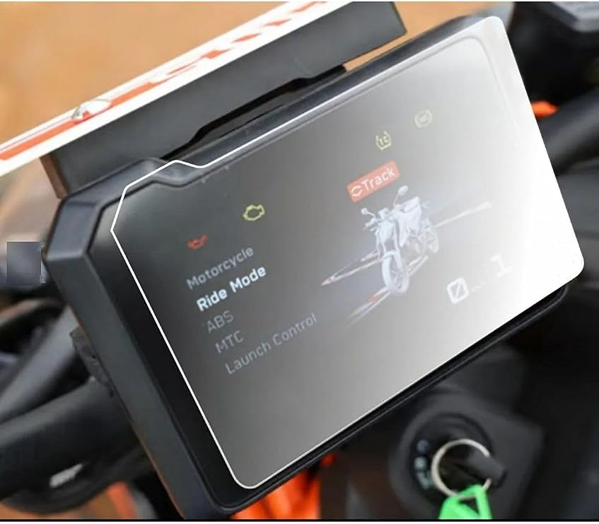 Yeni Ktm 250 Duke ile uyumlu 2024 2025 Dijital Gösterge 9H Nano Ekran Koruyucu