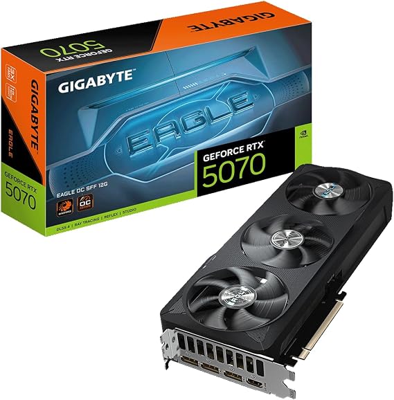 GIGABYTE NVIDIA GeForce RTX 5070 Graphics Board GDDR7 12GB Gigabyte Domestic Authorized Dealer GV-N5070EAGLE OC-12GD