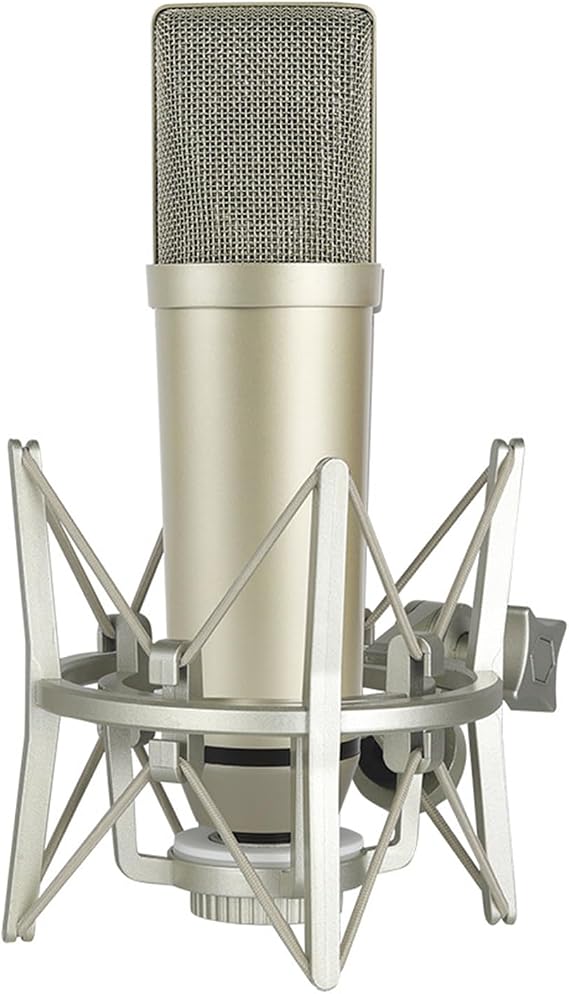 Professional Studio Condenser Microphone with Metal Diaphragm for Clear Sound Equipped with High Sensitivity Metal Diaphragm Capacitors