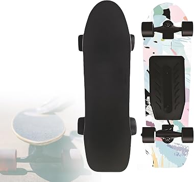 Electric Skateboard with Wireless Remote, Long Range, Adjustable Speeds, 22km Top Speed, 150kg Load Capacity, Suitable for Beginners and Adults