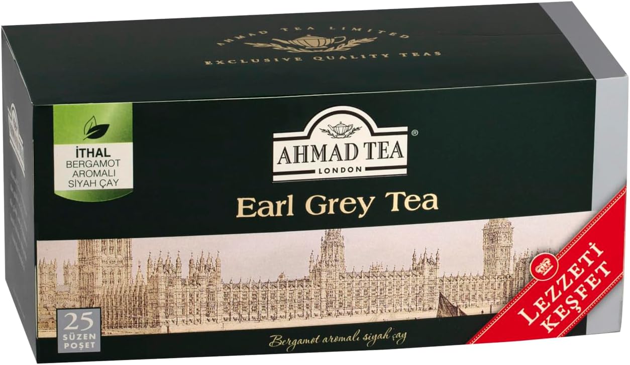 Ahmad Tea Earl Grey Bardak PoŞet Çay 25'lİ