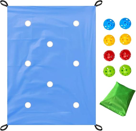 Hole Tarp Team Building Game - Teamwork Activity Kit for 8-20 Participants