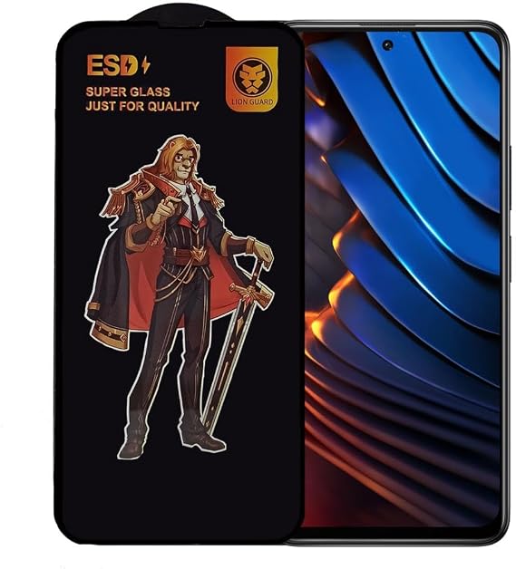 Bzontech Poco X3 GT ile Uyumlu Anti Statik Ekran Koruyucu Toz Tutmayan Kırılmaz Cam