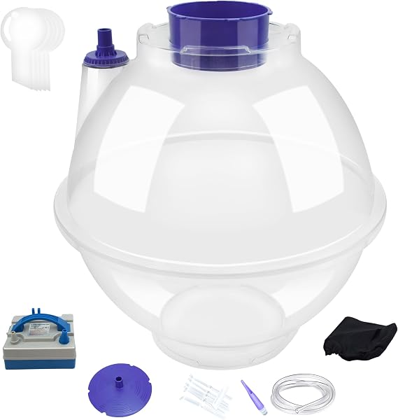 Balloon Stuffing Machine, 16.9'' Balloon Stuffer with Electric Balloon Pump, Balloon Filling Tool to Wrap Gift DIY Balloon Filling Kit, Used for Christmas Wedding Birthday Party Decoration