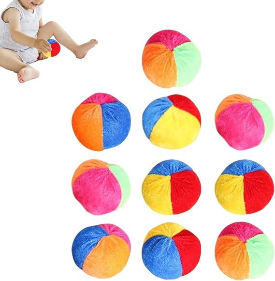 Footbag Sack for Adults 10-Piece Soft Funny Professional
