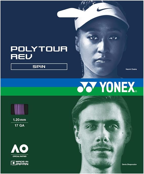 YONEX POLYTOUR REV Tennis String Purple