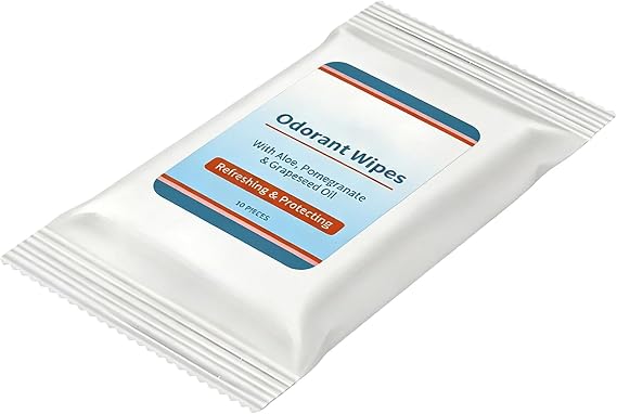 Wipes Flushable Pack Soft Flushable Deodorizing Gentle Portable Wet Tissue