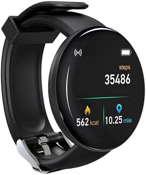 Smart Watch for Men Women Fitness Watch Heart Rate Sleep Monitor Step Counter Running Bluetooth Smartwatch Touch Screen Fitness Tracker for Android iOS Digital Christmas