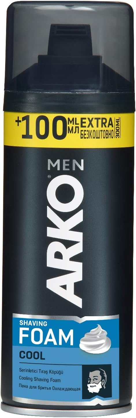 Arko Men Tıraş Köpüğü Cool, 300 ml