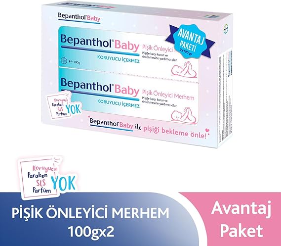 Bepanthol Baby Pişik Önleyici Merhem 2x100 g