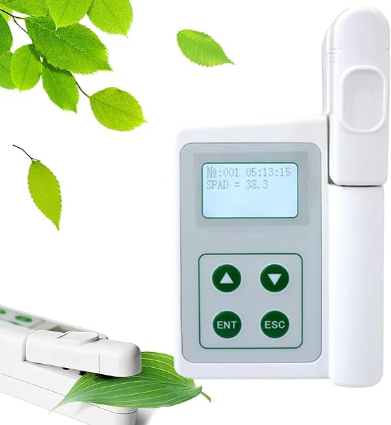 Portable Leaf Greenness Analyzer, Handheld Chlorophyll Meter, Digital Chlorophyll Meter Machine, With Lcd Display, for Testing Plant Chlorophyll