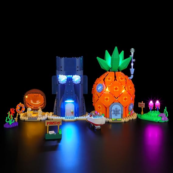 LIGHTAILING LED Light Kit for Lego Bikini Bottom 11386