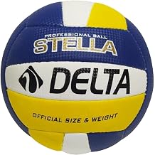 Delta Stella Custom Hand Stitched Number 5 Volleyball Ball