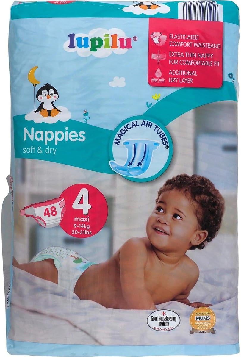 2X Lupilu Size 4 Maxi Napy 48 Pack