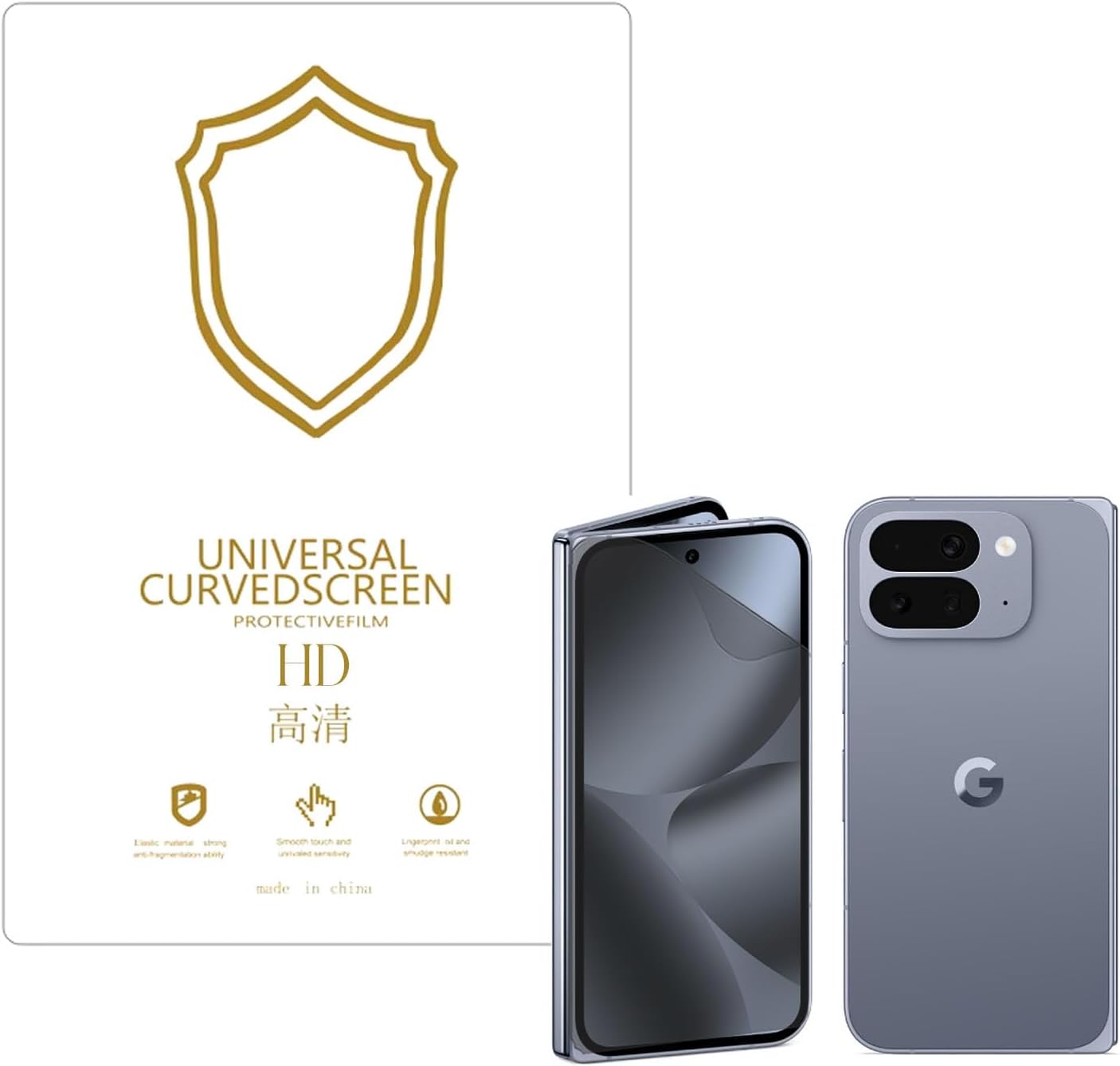 Microcase Google Pixel 10 Pro Fold ile Uyumlu Tpu Nano Mat Ekran Koruma Filmi EKM107