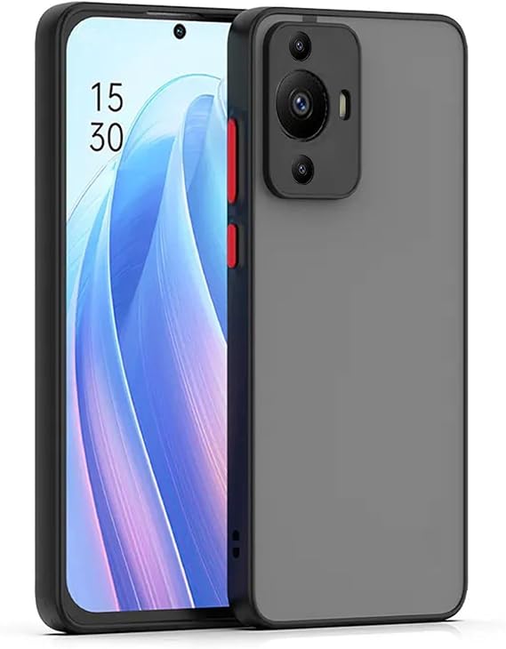 Microcase Huawei Nova 11 London Serisi Darbeye Dayanıklı Kılıf - Siyah AL3415