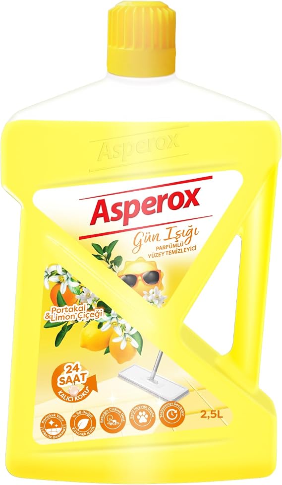 Asperox Gün Işığı Parfümlü Yüzey Temizleyici 2.5 L