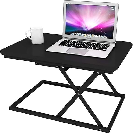 ELzEy Adjustable Computer Table Stand For Laptop Desk, Mobile Stand For Laptop, Sitting And Standing, Alternative