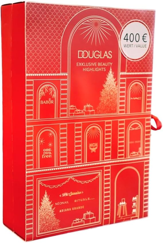 DOUGLAS Advent Calendar 2024-24 Women's Beauty Products for Face Body and Hair – Ideal as a Gift – Girls & Ladies Cosmetics – Exclusive Edition Woman Including Young Wet Wipes