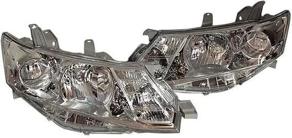 Car Headlight Assemblies A Pair For Toyota For Allion Nzt260 Car Headlamp 2007 2008 2009 2010 Black 8111020A70 8115020A70 Front Lights Headlamp(WHITE)