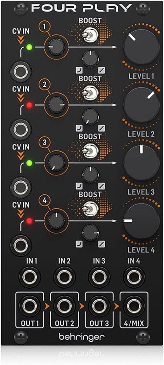Behringer Analog Synthesizer Euro Rack Module FOUR PLAY