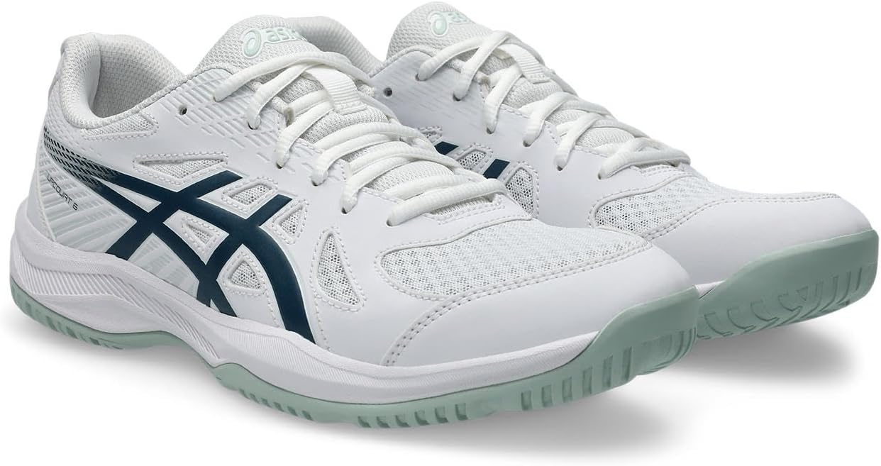 Asics Upcourt 6 Herren-Sneaker ESPANSO Blau/Sicherheitsgelb 48 EU