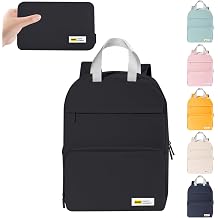 Foldable School Backpack Lightweight Rucksack Packable Bookbag Travel Backpack Water Resistant Durable Daypack for Girls Women Outdoor Travelling Walking Shopping