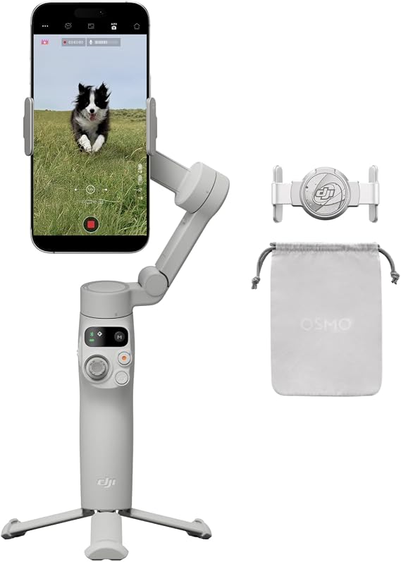 DJI Osmo Mobile 7 Gimbal Stabilizer for iPhone & Android 3-Axis Gimbal
