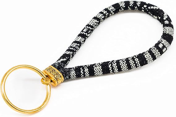 Made by Nami Boho Surfer Key-Chain with golden Key-Ring - Women & Men - Summer Festival Accessories - Cute Handmade Hippie Key Chain