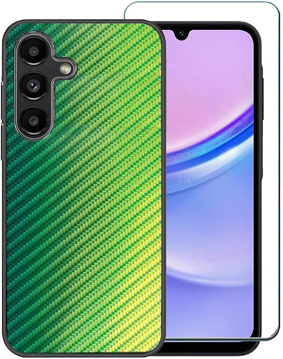 for WisePhone II ケース スクリーンプロテクター付き、WisePhone 2 スマホケース カラフルなグラデーションウェーブパターン ウルトラスリム薄型シリコンラバーケースカバー WisePhone II 26.5インチスマートフォン、グリーン