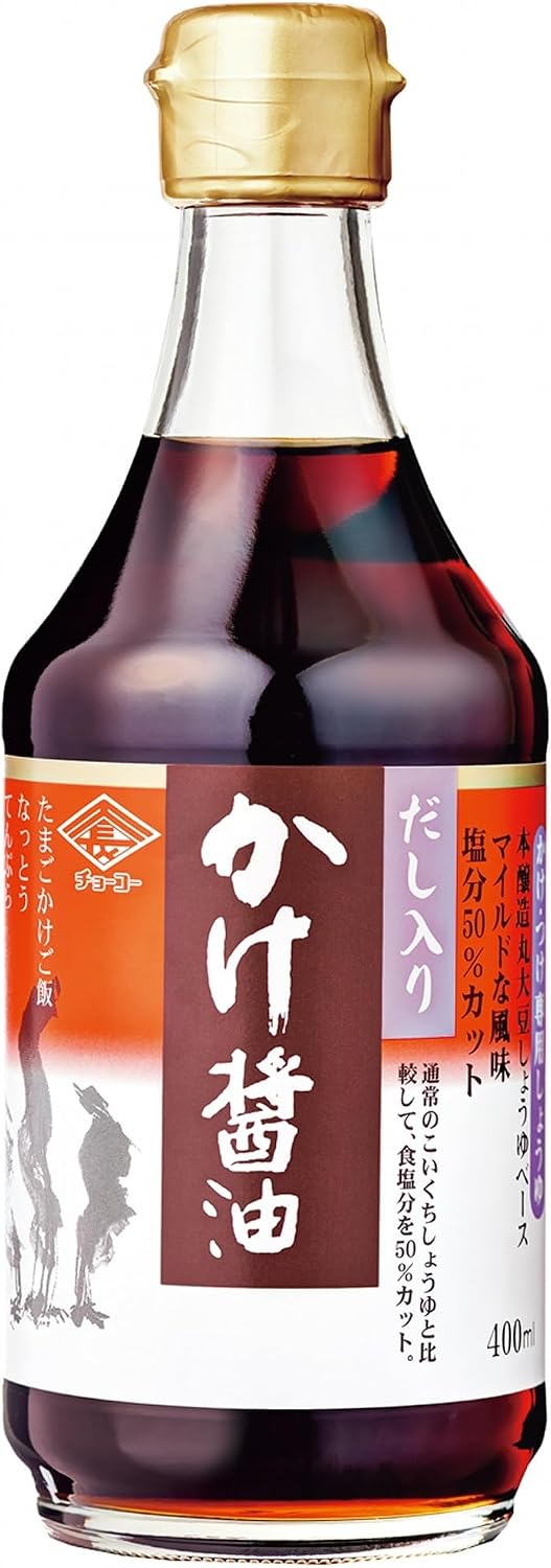 Choco Soy Sauce with Dashi, 13.5 fl oz 400 ml, Bottle