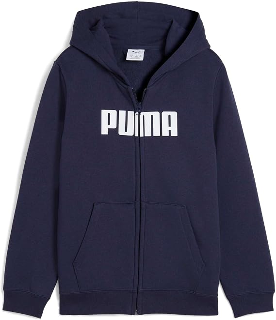 Puma Essentials Logo Genç Kapüşonlu Ceket