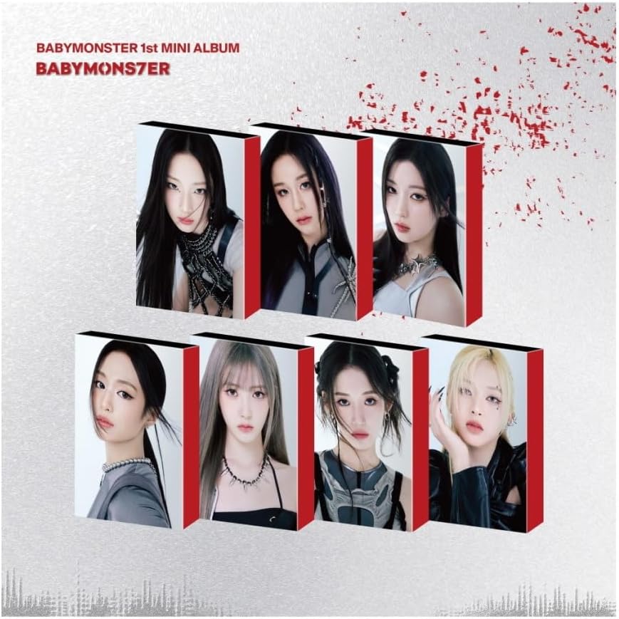 EXCLUSIVE POB Baby Monster BABYMONSTER - 1st Mini Album BABYMONS7ER YG TAG ALBUM CHIQUITA version WITHMUU POB