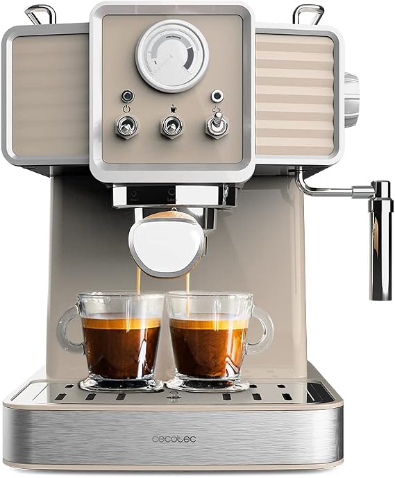 Cecotec Espresso 20 Coffee Maker Express Power Espresso 20 Light Beige 1350
