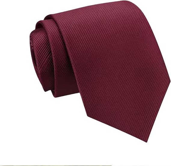 Red Tie Neckties Men's ties handmade and with great care 8 cm wide