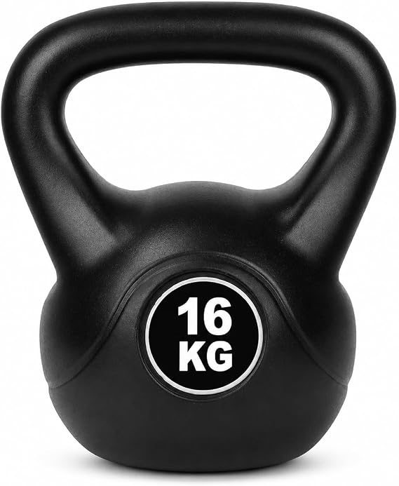 Kettlebell with Wide Handle for Home Gym Strength and Fitness Training
