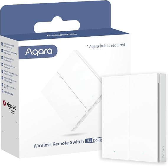 Aqara Wireless Remote Switch H1, Smart Home Compatible